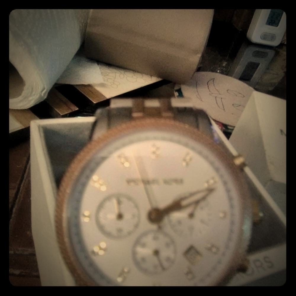 New in box Mk watch authentic w serial numbers
